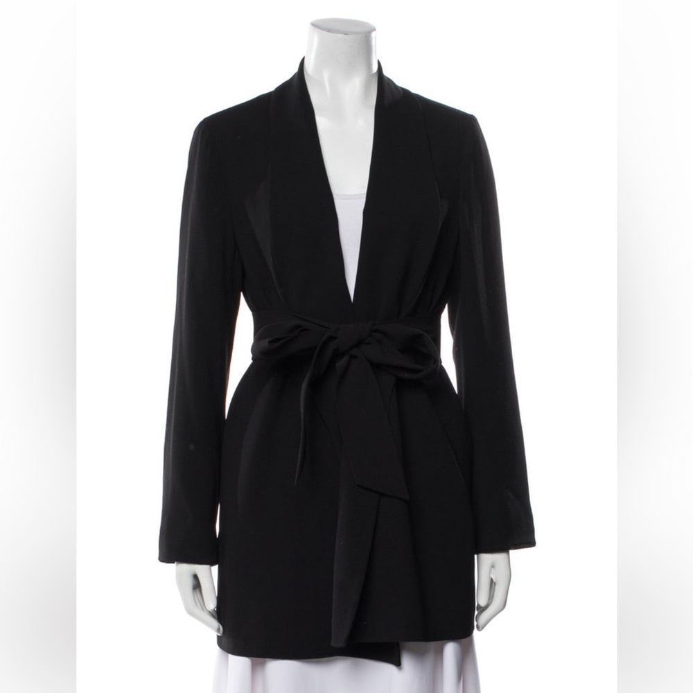 Alice + Olivia Black Women's Jacket Blazer Size Medium